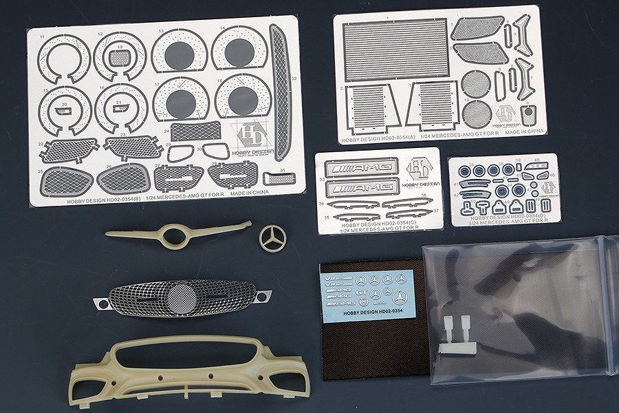 ホビーデザイン HD02-0354 1/24 メルセデスベンツ AMG GT ディティール