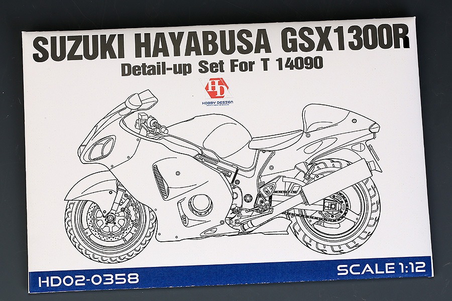 ホビーデザイン HD02-0358 1/12 スズキ ハヤブサ GSX 1300R