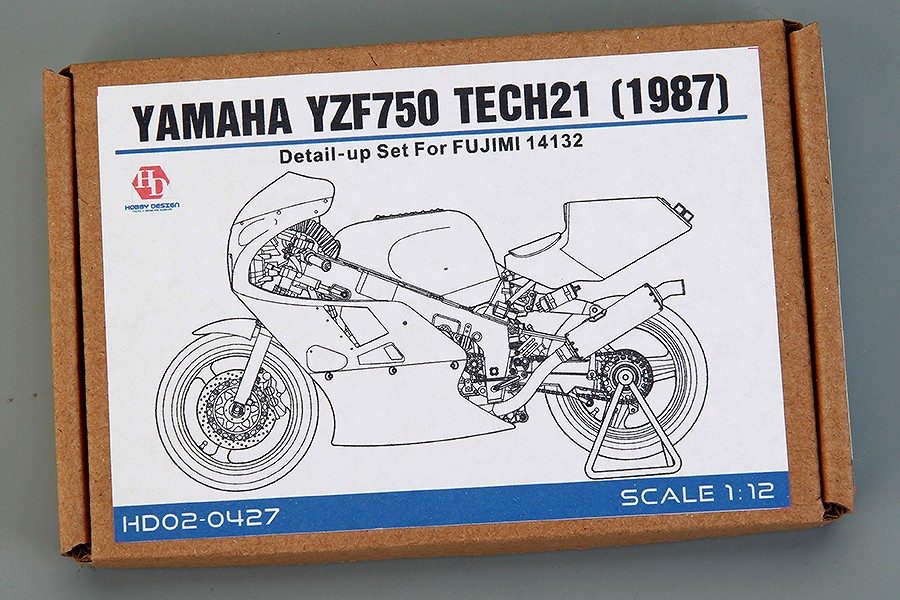 ホビーデザイン HD02-0427 1/12 ヤマハ YZF750 TECH21(1987 ホビーデザイン HD02-0427 1/12 ヤマハ YZF750 TECH21(1987