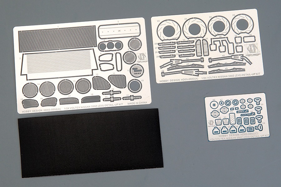ホビーデザイン HD03-0552 1/24 Voltex 日産 350Z (Z33) ディティール