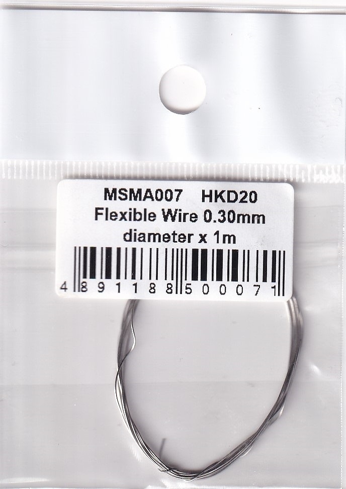 MSM���ꥨ������� MSMA007 �ե쥭���֥�磻�䡼ľ��0.30mm��1m�ʥ���С���