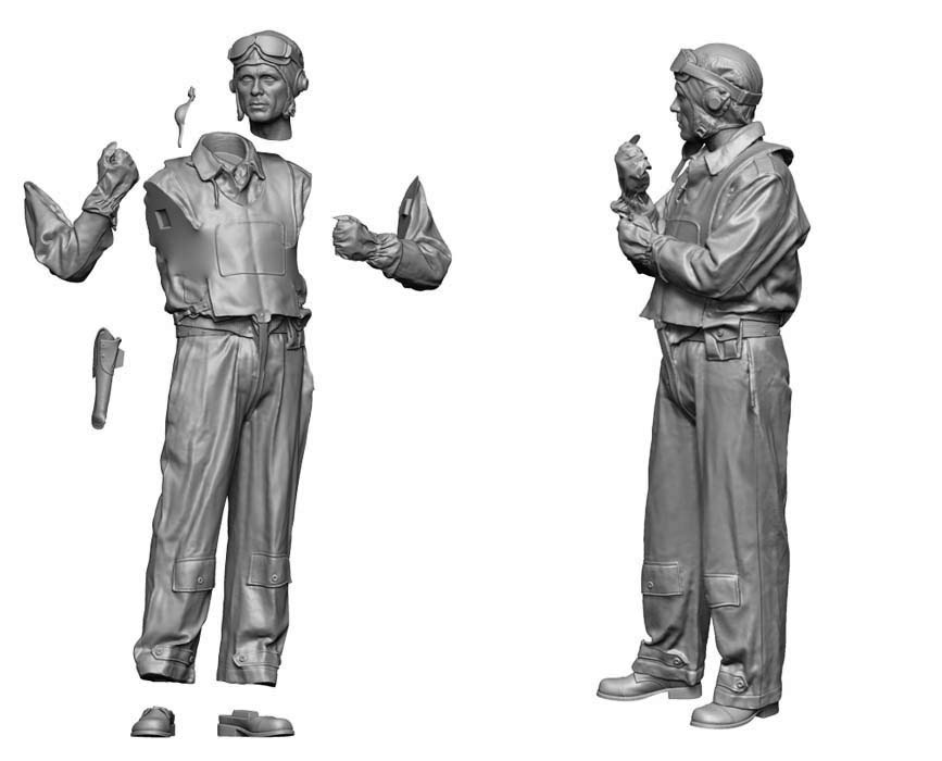 レジェンド LF3234 1/32 WWII アメリカ海軍 パイロット | Legend