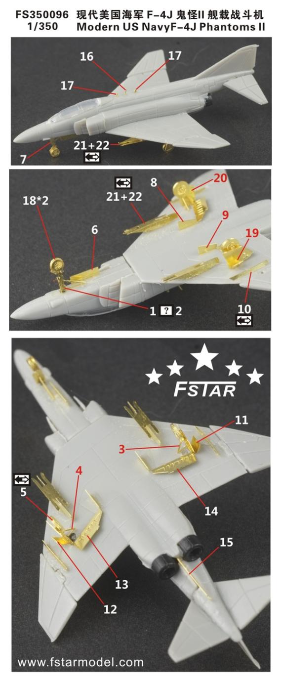 トランペッター 1/350 F-4J ファントムII プラモデル g6bh9ry