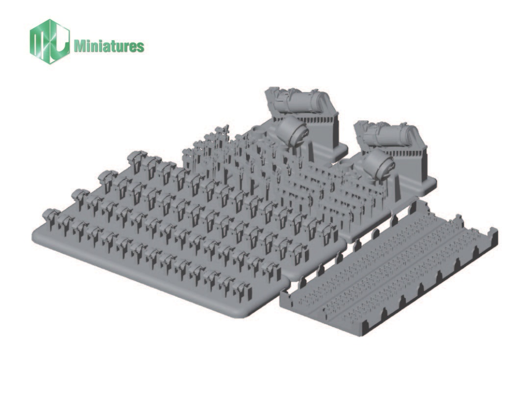 WWII 完成品？　3台　セット MJミニチュア MJEZ35028 1/35 WWII ドイツ軍 OVMクランプツールセット