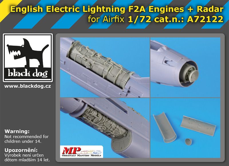 タイガーモス・82a ARFキット ブラックドッグ A72122 1/72 イングリッシュ・エレクトリック