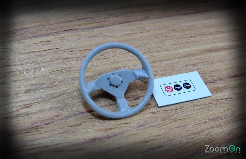 ZoomOn Z045 1/24 スプーン ステアリングホイール | ZoomOn,Z