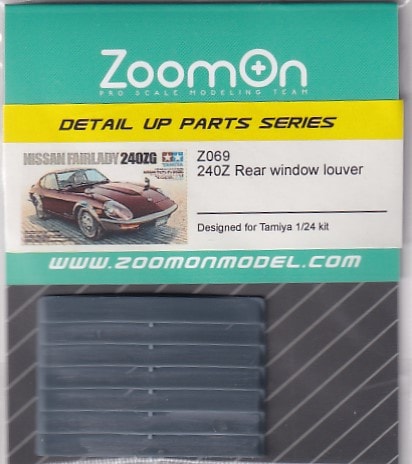 ZoomOn Z069 1/24 240Z リアウインドールーバー(タミヤ用） | ZoomOn,Z
