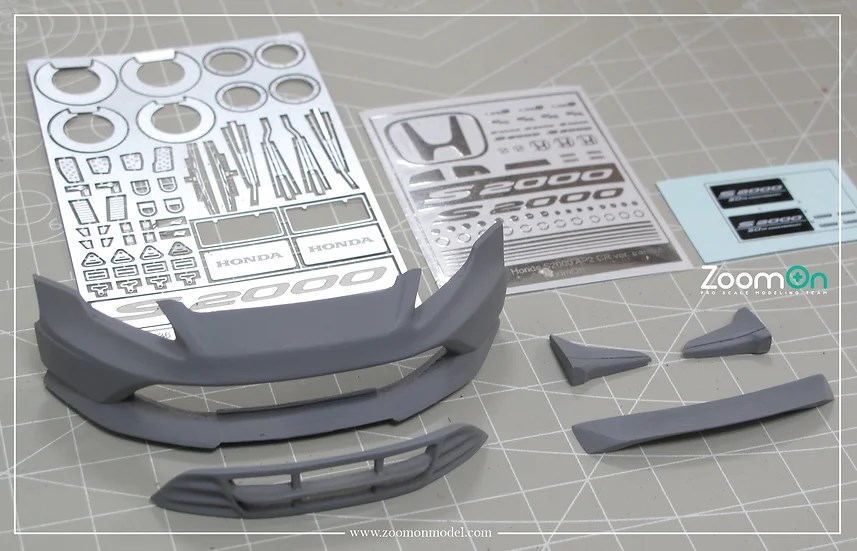 ZoomOn Z075 1/24 ホンダ S2000 20th アニバーサリー パーツセット