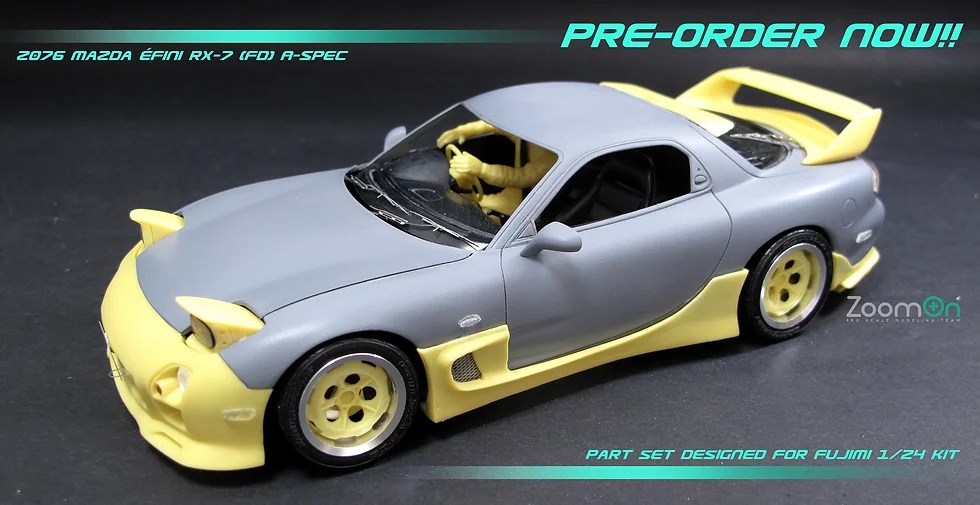 ZoomOn Z076 1/24 マツダアンフィニ RX-7 (FD) A-Spec