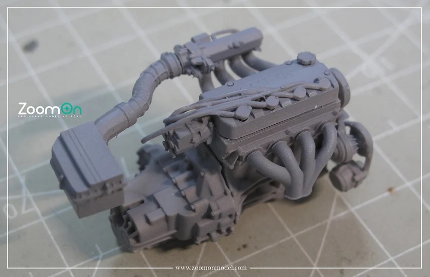 ホットワークス　1/24 パーツ　エンジン ホットワークス 1/24 パーツ エンジン エンジン 1/24 - DMM.make