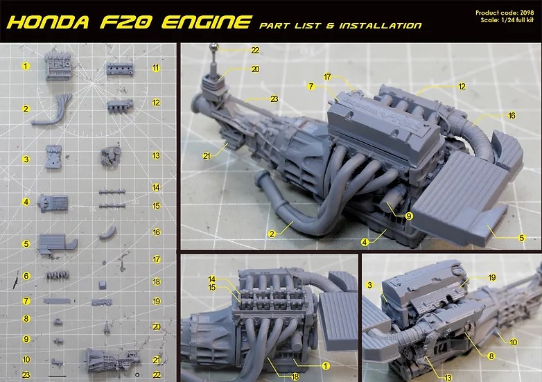 HONDA F1 2枚セット Amazon.co.jp: Tamiya 1/10 F1 F102 Carbon Double Deck Unused