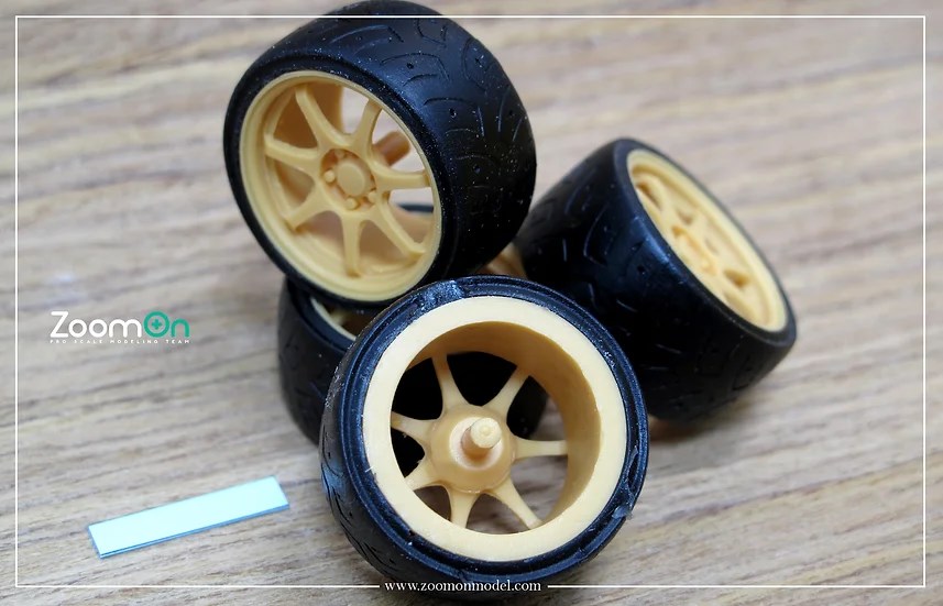 ZoomOn ZR002 1/24 18インチ 無限 GP ホイールセット | ZoomOn