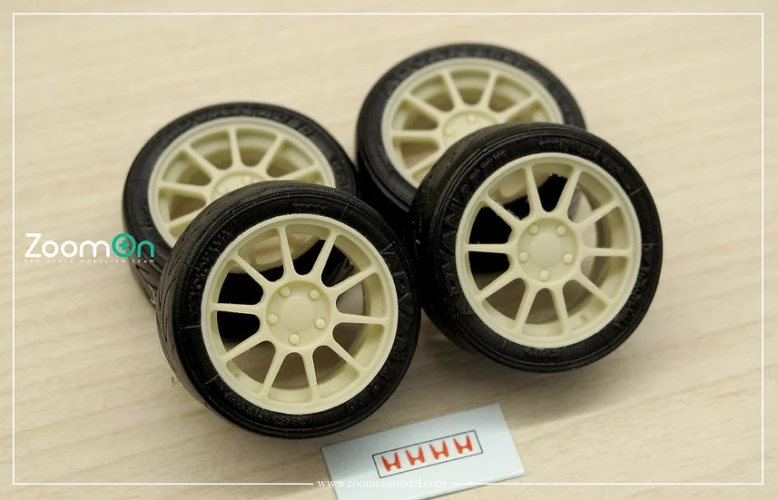 ZoomOn ZR003 1/24 16インチ DC2 98 spec ホイールセット | ZoomOn,ZR