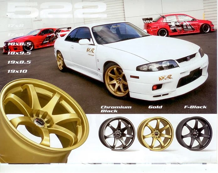 ZoomOn ZR016 1/24 16インチ XXR 522 ホイールセット | ZoomOn
