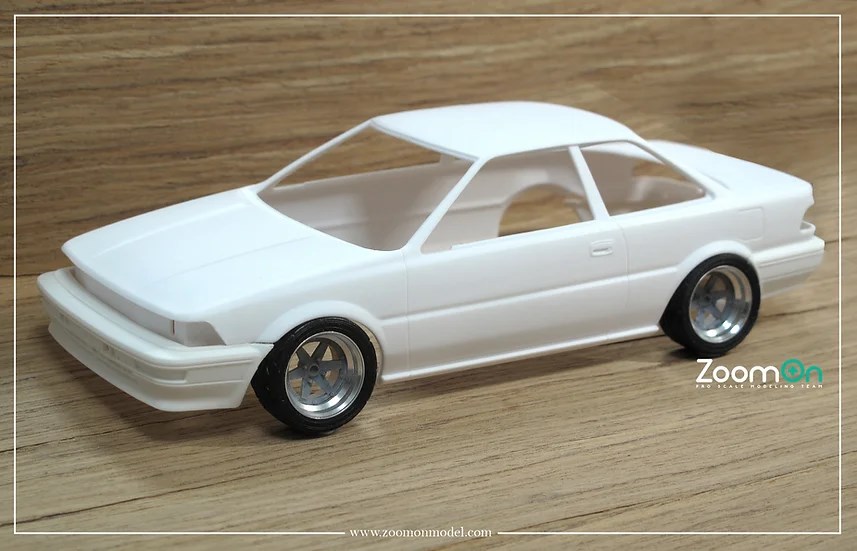 自動車模型セットとホイール ZoomOn ZR038 1/24 15インチ ワーク マイスター M1 ホイールセット