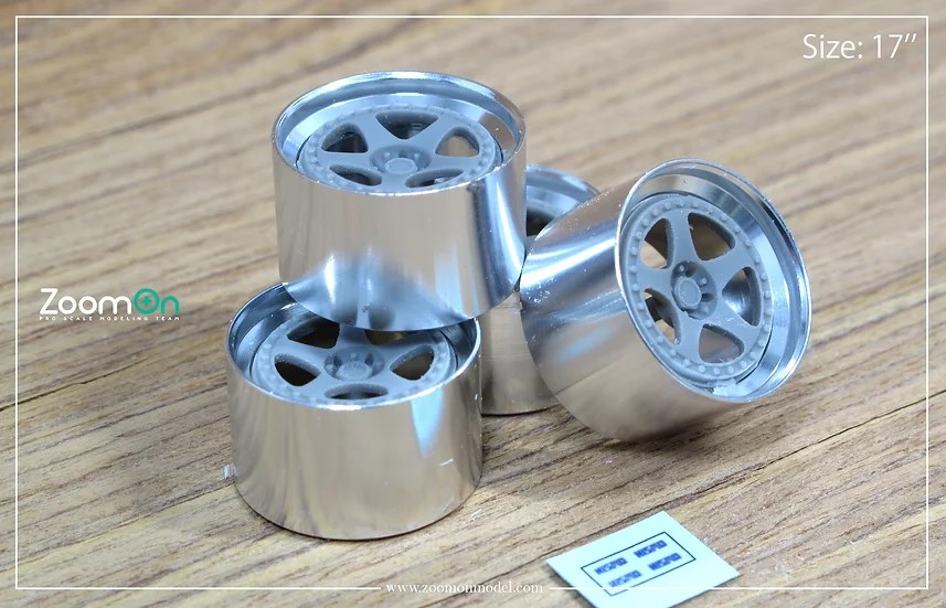 ZoomOn ZR070 1/24 16インチ ニスモ LM GT1 ホイールセット | ZoomOn