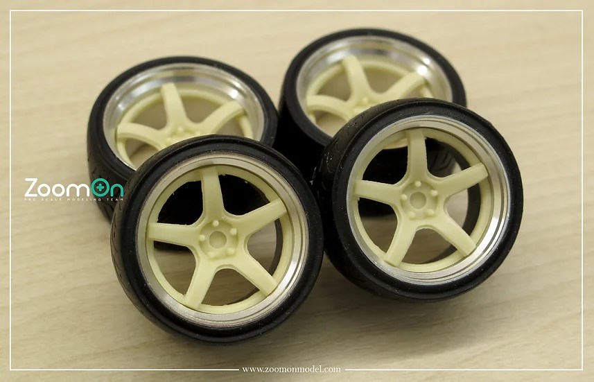 ZoomOn ZR079 1/24 18インチ ワーク エモーション T5R 2P ホイール