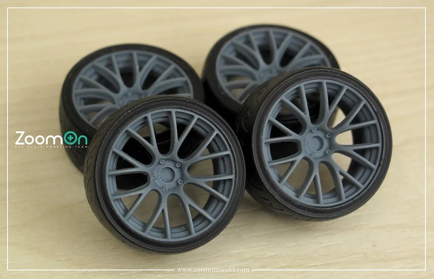 ZoomOn ZR092 1/24 20インチ レイズ G16 ホイールセット