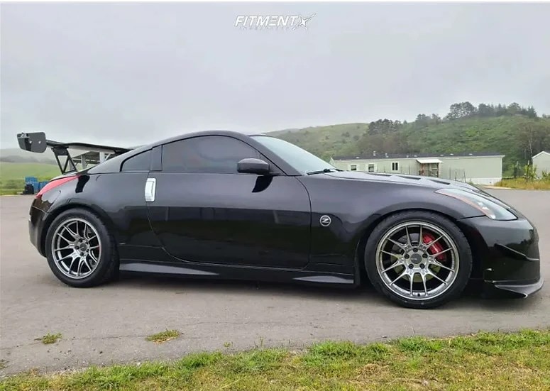 ZoomOn ZR096 1/24 17インチ エンケイ GTC02 ホイールセット
