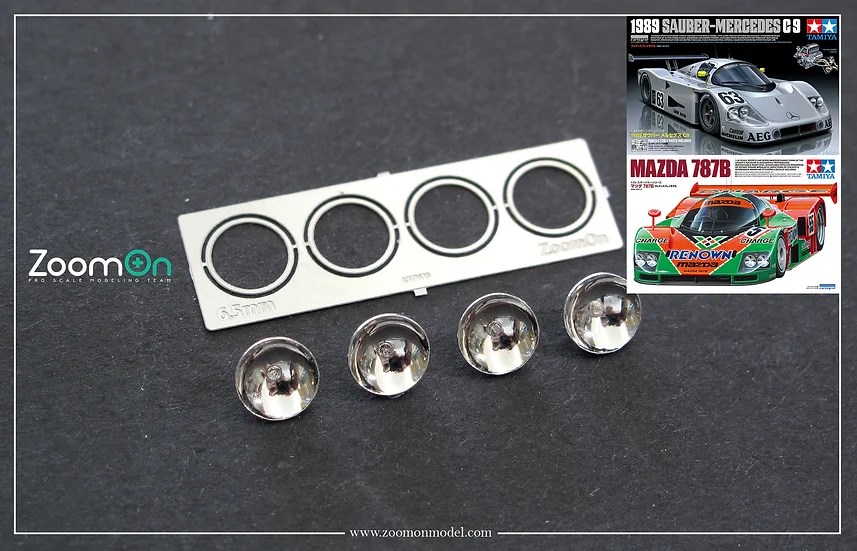 ZoomOn ZT049 1/24 ヘッドライト ディティールアップ パーツセット(6.5