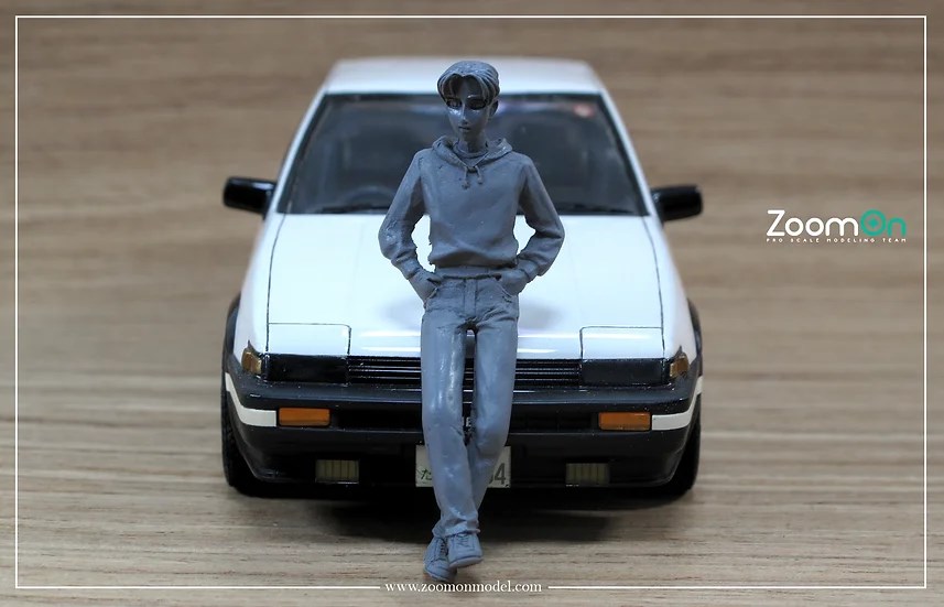 ZoomOn ZF001 1/24 藤原 拓海 (Fujiwara Takumi) フィギュア | ZoomOn