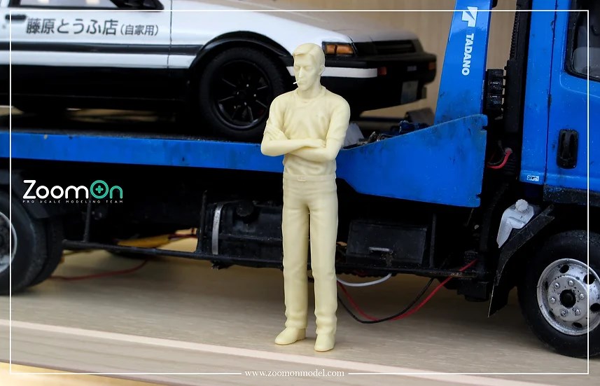 ZoomOn ZF003 1/24 藤原文太 (Fujiwara Bunta) フィギュア | ZoomOn,ZF