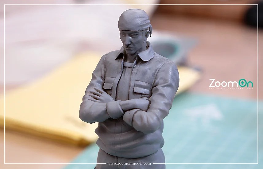 ZoomOn ZF004 1/43 須藤京一 (Kyoichi Sudo) フィギュア | ZoomOn,ZF