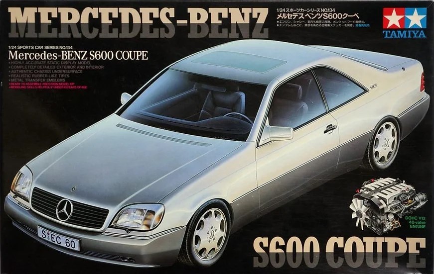 1/24 メルセデスベンツCL600（カスタム品） 1/24 メルセデスベンツCL600（カスタム品）