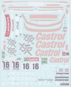 SK�ǥ����� SK24021 1/24 �ۥ�� Castrol �������� JTCC �ǥ����륻�å�