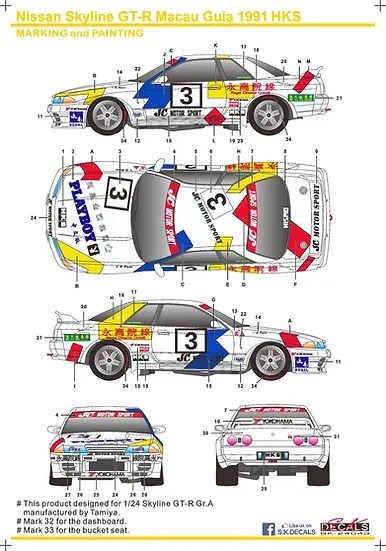 Skyline Decals 航空機用デカールセット Skyline Decals 航空機用