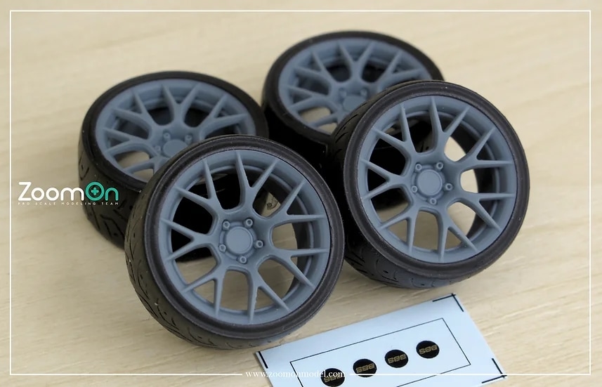 ZoomOn ZR109 1/24 17  BBS RE-V7 ۥ륻å