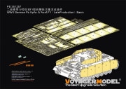VoyagerModel 1/35 PE351257 WWII German Pz.Kpfw.IV Ausf.F1LateProductionBasicDRAGON 6975