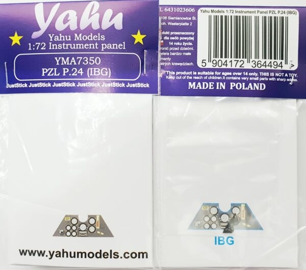 աǥ YMA7350 1/72 PZL P.24 ״(IBG)