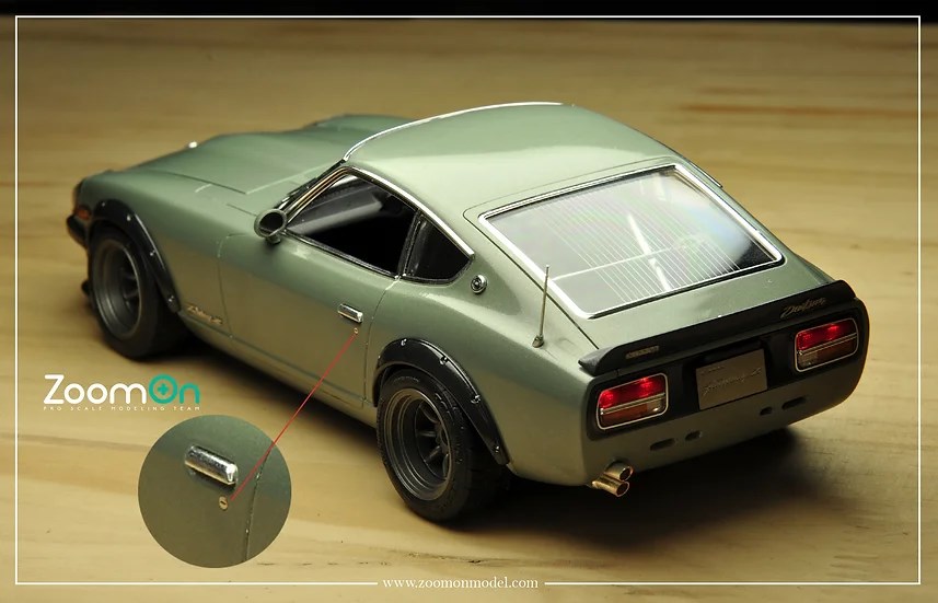 ZoomOn ZT064 1/24 ドアロックメタルステッカー | ZoomOn,ZT（ツール