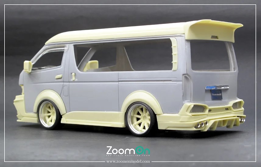 1/24 ハイエース（カスタム品） ZoomOn Z171 1/24 ハイエース S.A.D カスタム スティンガー J