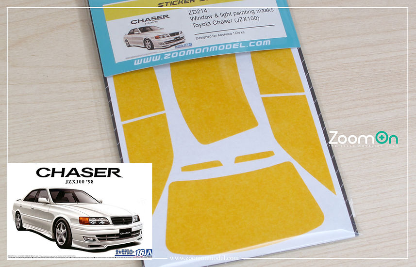 ZoomOn ZD214 1/24 ウィンドウ & ライト ペインティングマスク