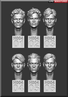 �饤�եߥ˥��奢 LM-35H004 1/35  �٥� �إå���̵˹�˥��å� No.1