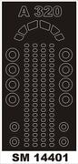 ƥå SM14401 1/144 A-320(٥) ߥ˥ޥ