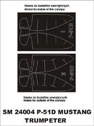 ƥå SM24004 1/24 P-51D ޥ(ȥڥå) ߥ˥ޥ