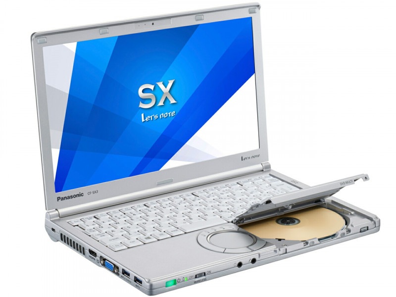 【予約販売】【新品SSD480GB】【中古】Let's note CF-SX2 Win10/Corei5/8G/12.1インチ/DVDマルチ/無線LAN・Bluetooth内蔵