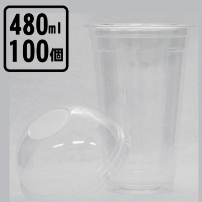 ハニークリアカップドーム蓋セット(100入）