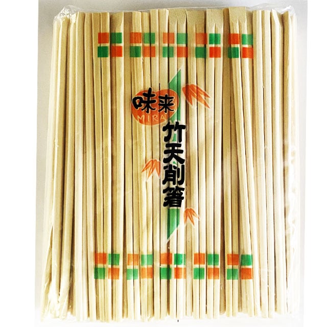 竹箸天削２１ｃｍ　味来（１００膳入）