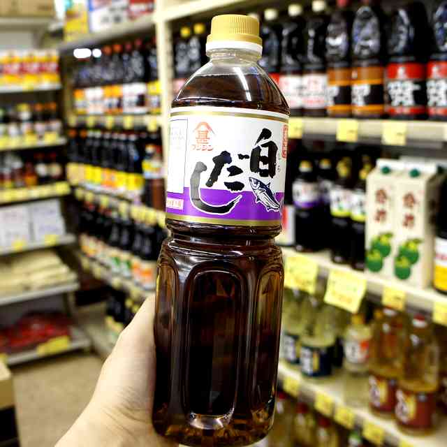 フジジン 料亭白だし1L