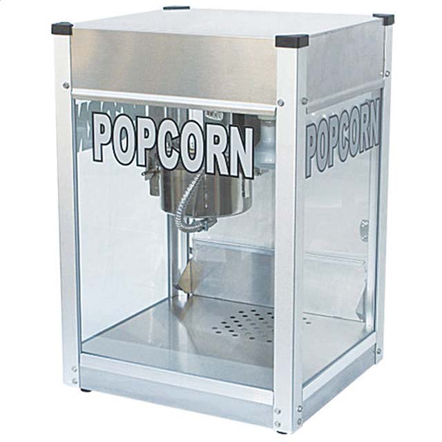 ポップコーン機シアター8オンス型（ステンレス仕様）