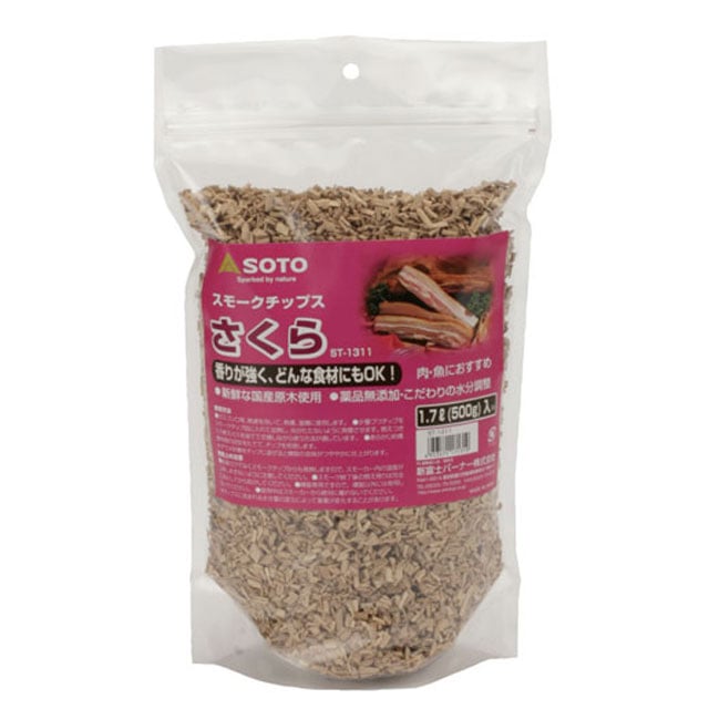 SOTOスモークチップ各種(500g)
