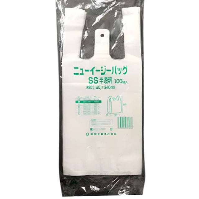 レジ袋半透明 ニューイージーバッグ SＳ（１００枚入）