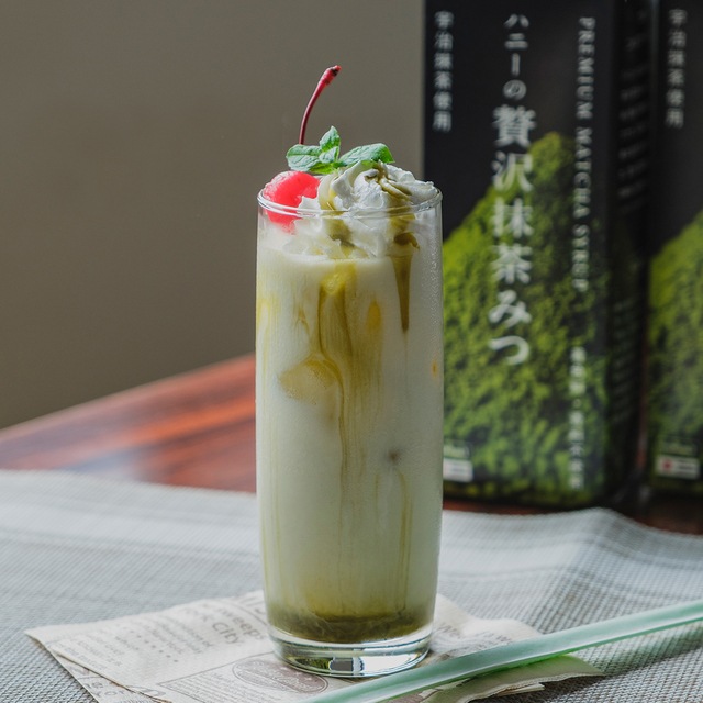 ハニー贅沢抹茶みつ 900ml