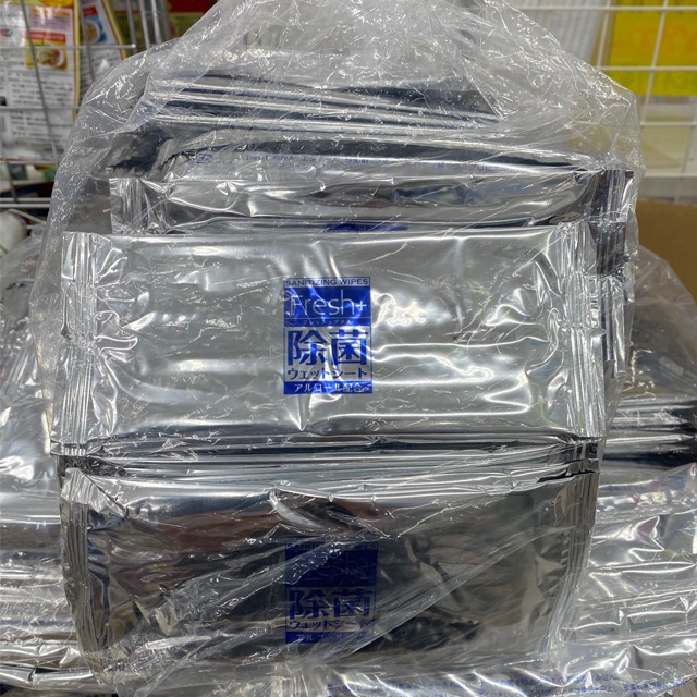 アルコール除菌ウエットシートフレッシュプラス(100枚入)
