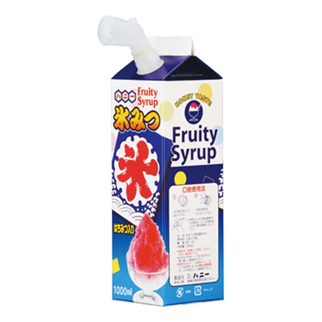 ハニー氷みつレギュラー1Ｌ　抹茶　