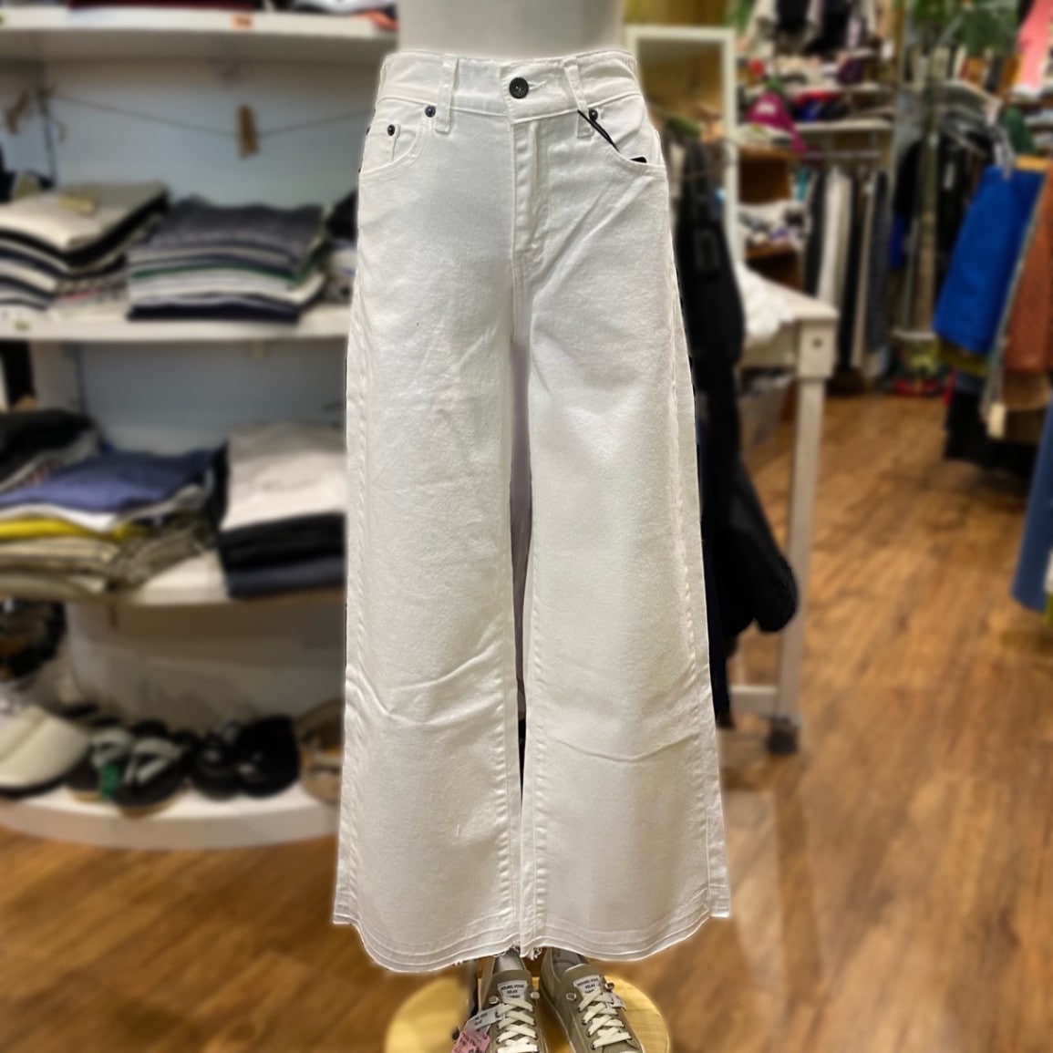 新品】Papasボトムス綿麻 D0451FP 016 （Papas | Papas WEB SHOP）